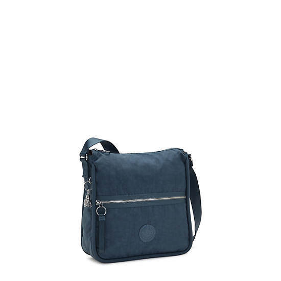 Sacs Kipling Oswin Shoulder Bag Bleu Marine Grise | FR 1054PJ